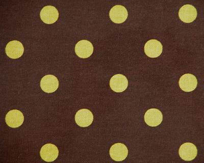 Premier Prints Polka Dots Chocolate Irish in Premier Prints - Cotton Prints Brown Cotton Polka Dot  Brown Polka Dot  Circles and Dots Retro   Fabric